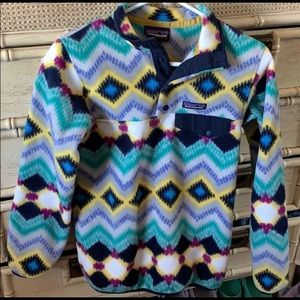 Vintage print Patagonia jacket, very warm and cozy